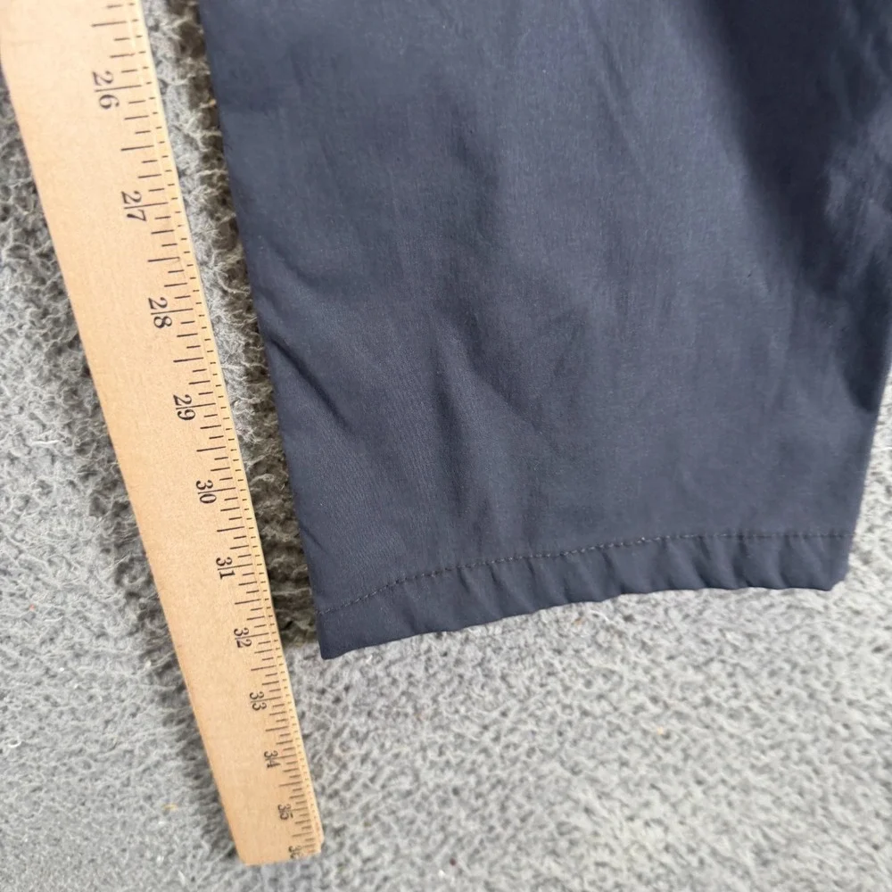 Kenneth Cole Pant Mens 34x32 Gray Nylon Khakis Straight Workwear Utility Stretch